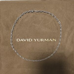 David Yurman 3mm 16-inch Madison Chain Silver Necklace